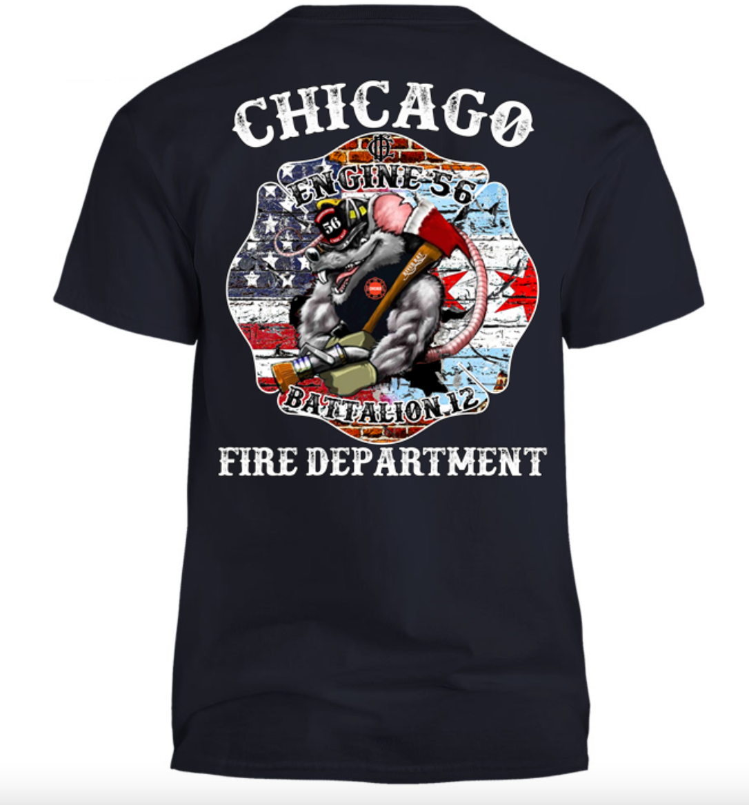 Chicago Engine 56 House Shirt