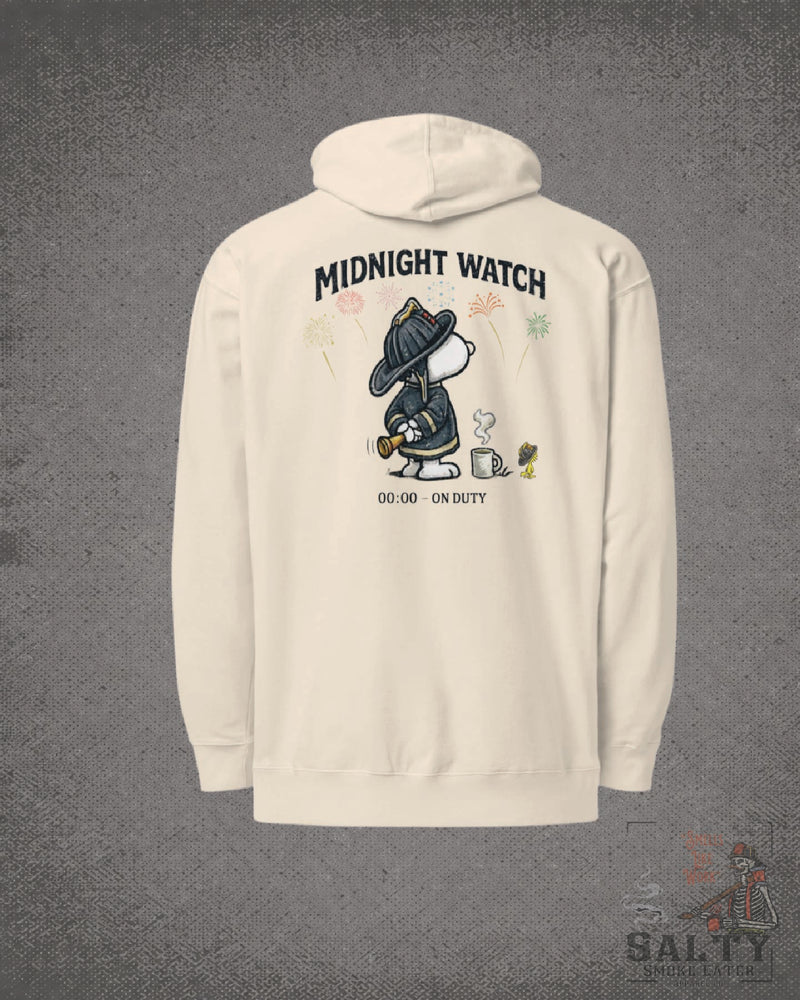 Midnight Watch, New Year’s On Duty Hoodie