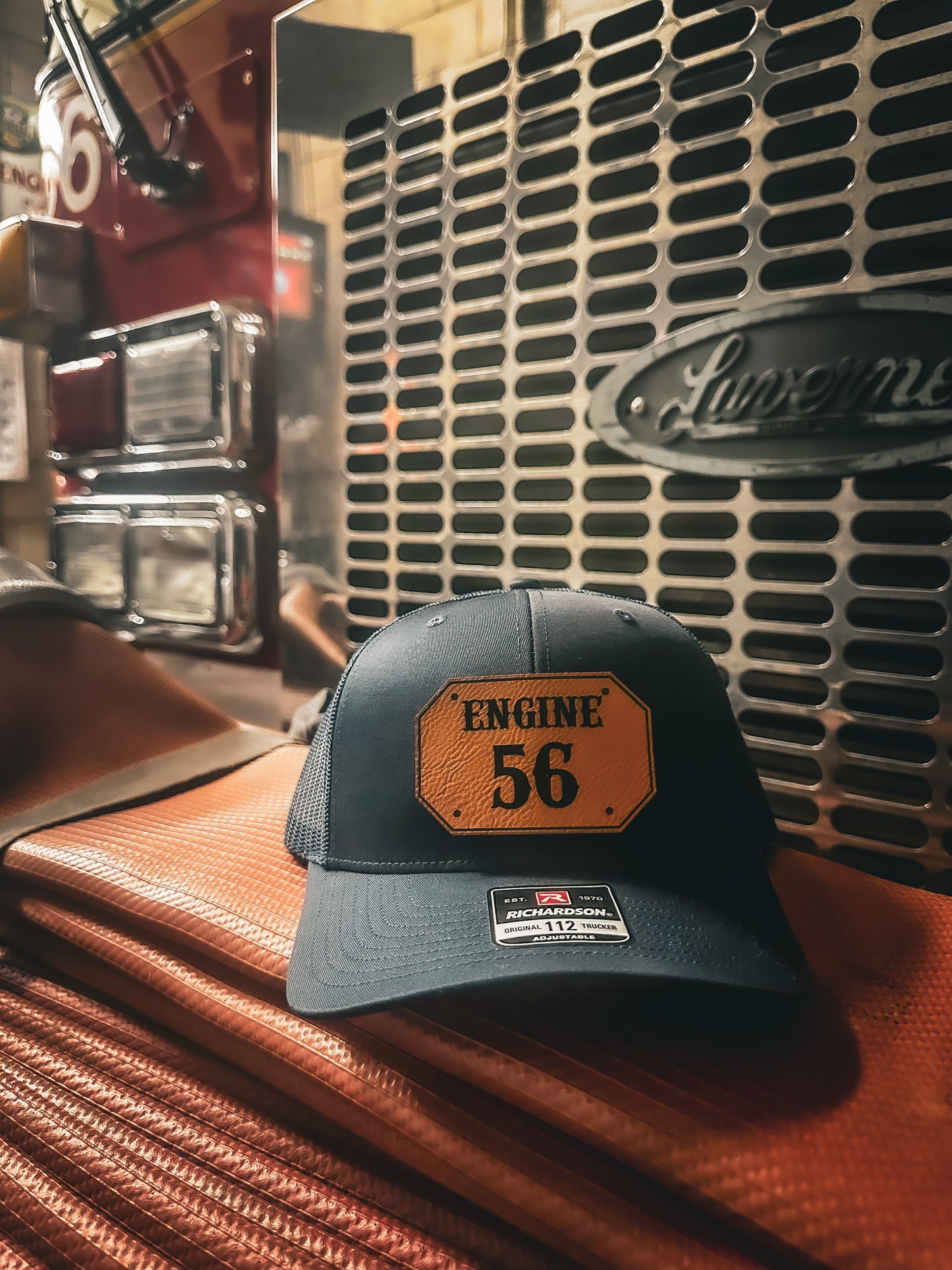 Fire Co. Leather Patch House Hat