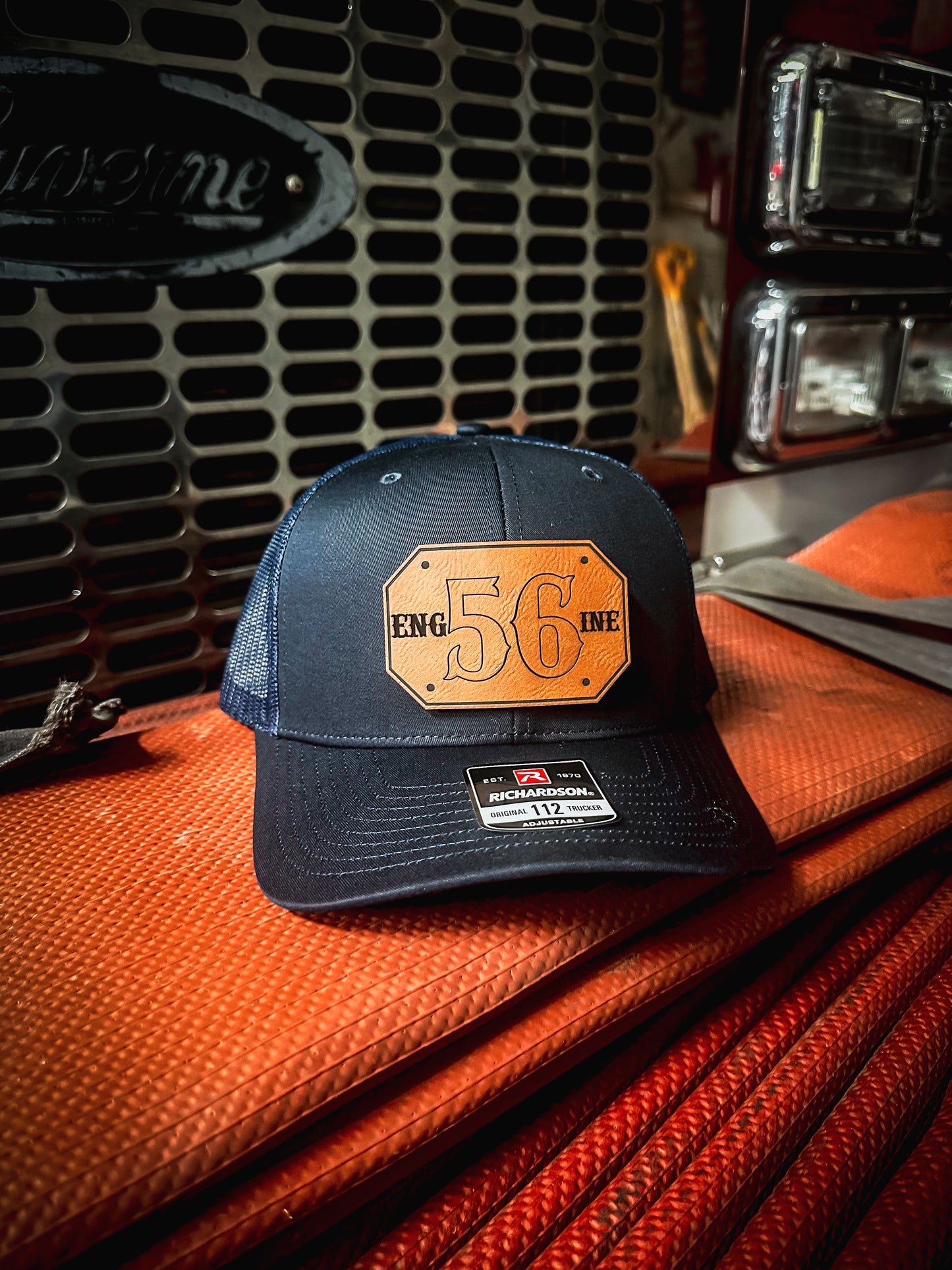 Fire Co. Leather Patch House Hat