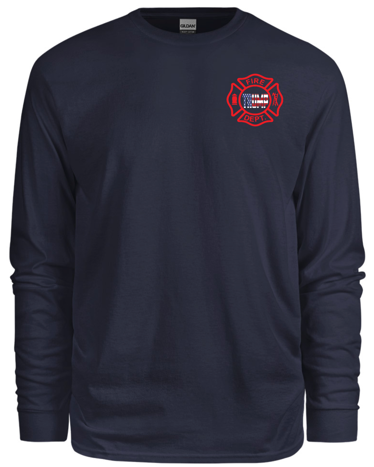 Trump 2024 Chicago Firefighters Fight Long Sleeve Shirt