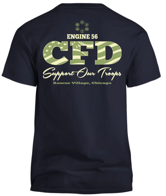 CUSTOM HOUSE CFD "SUPPORT OUR TROOPS" SHIRT!!!