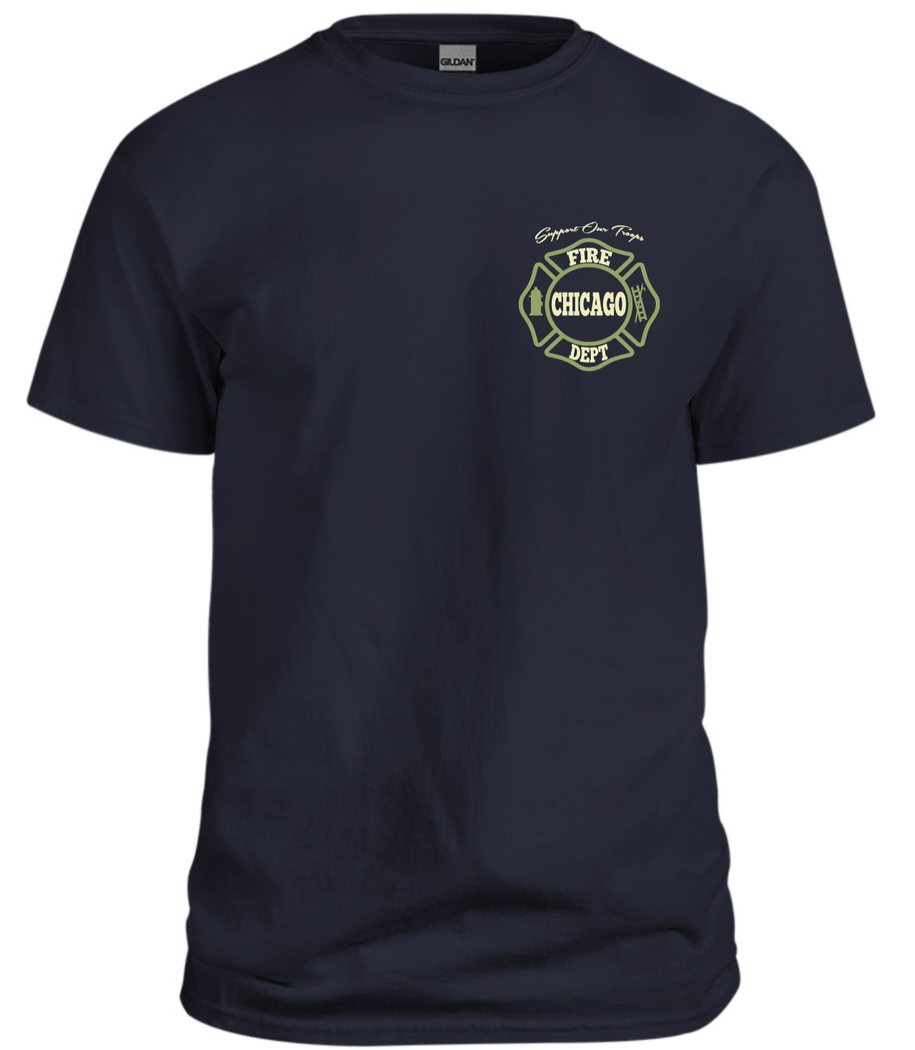 CUSTOM HOUSE CFD "SUPPORT OUR TROOPS" SHIRT!!!