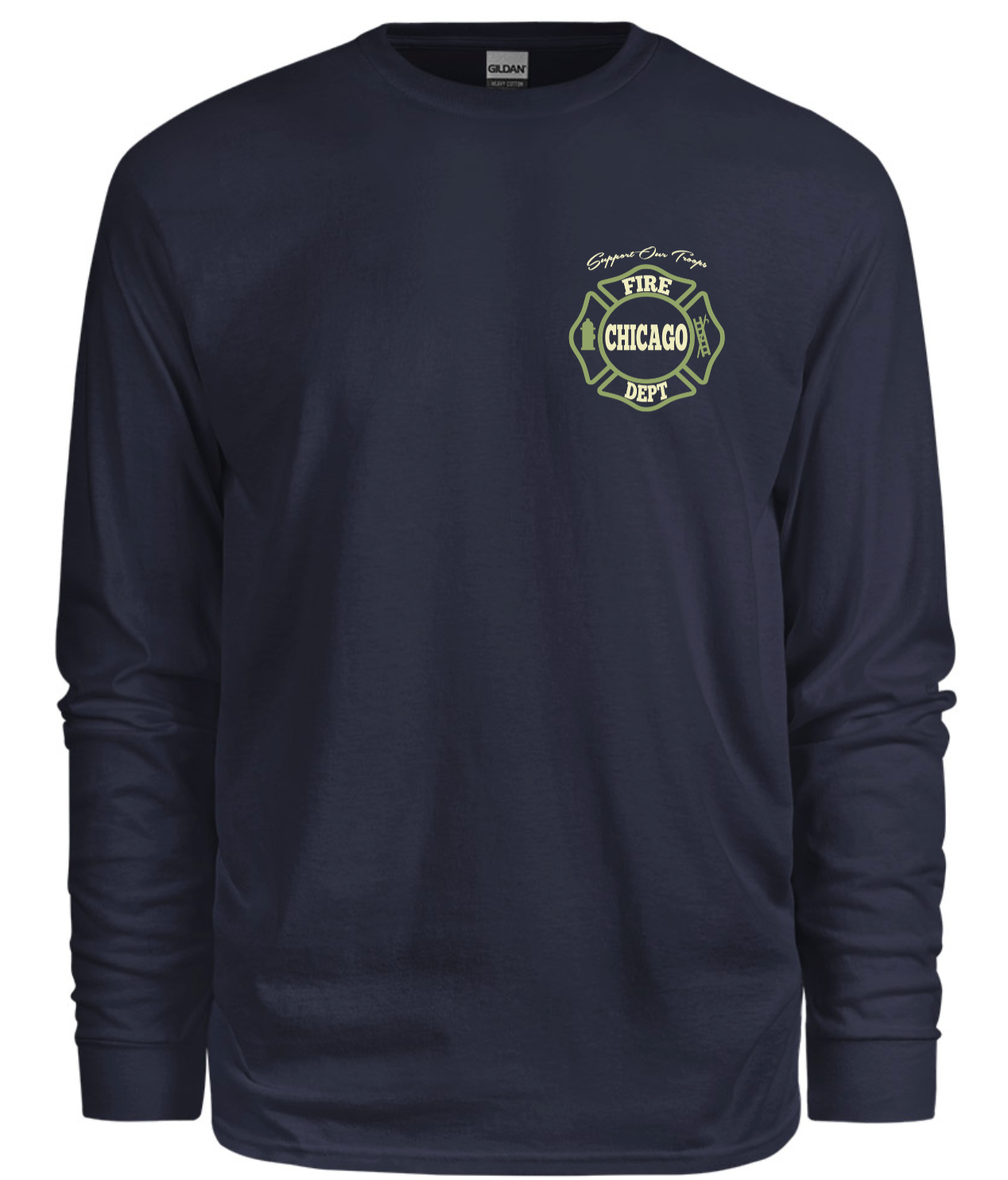 CFD "Support Our Troops Long Sleeve