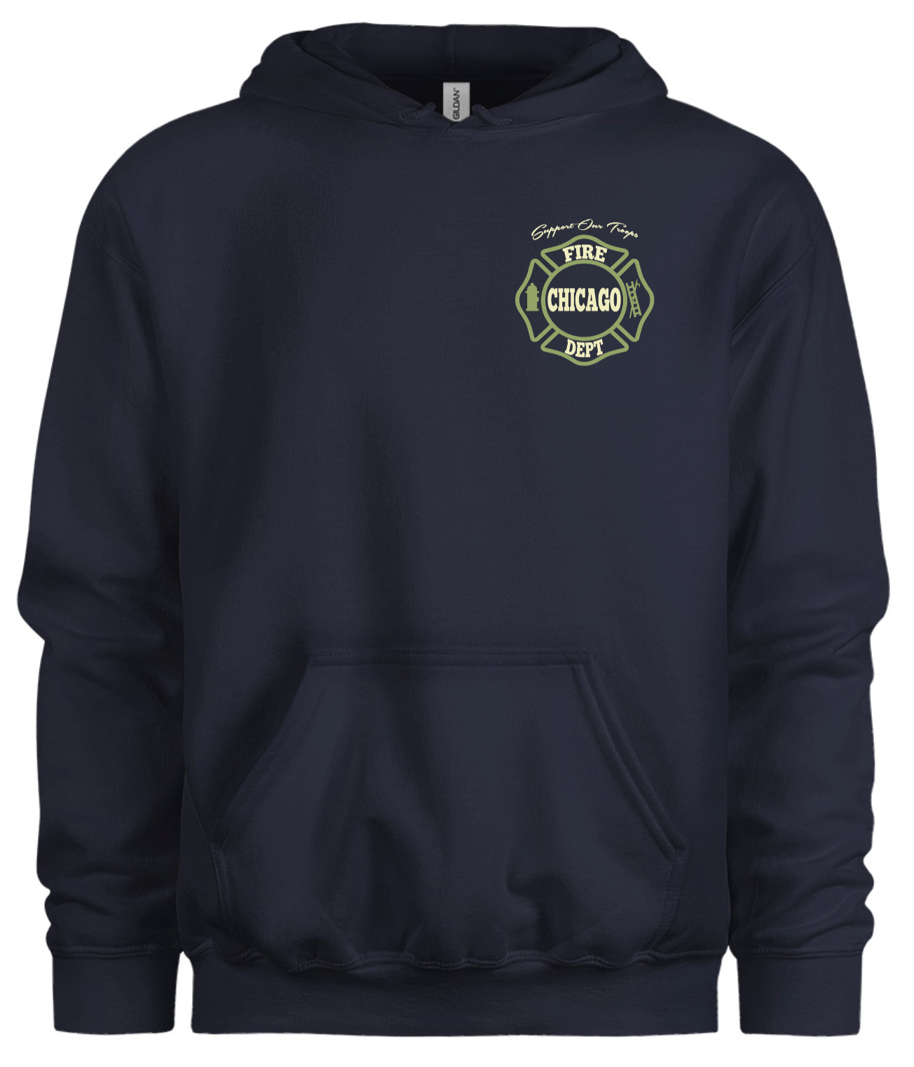 CFD "Support Our Troops" Hoodie