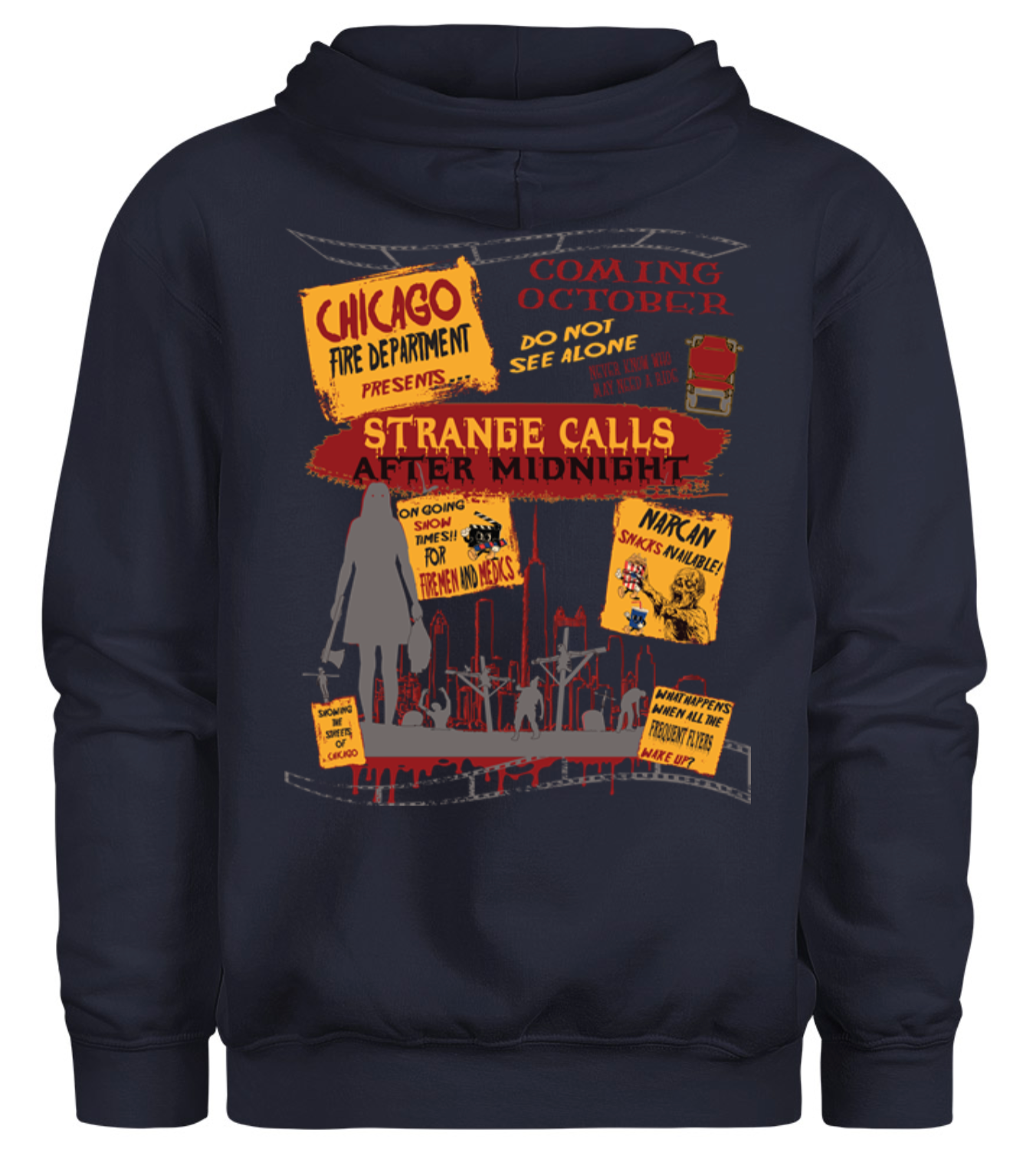 CFD Strange Calls After Midnight Hoodie