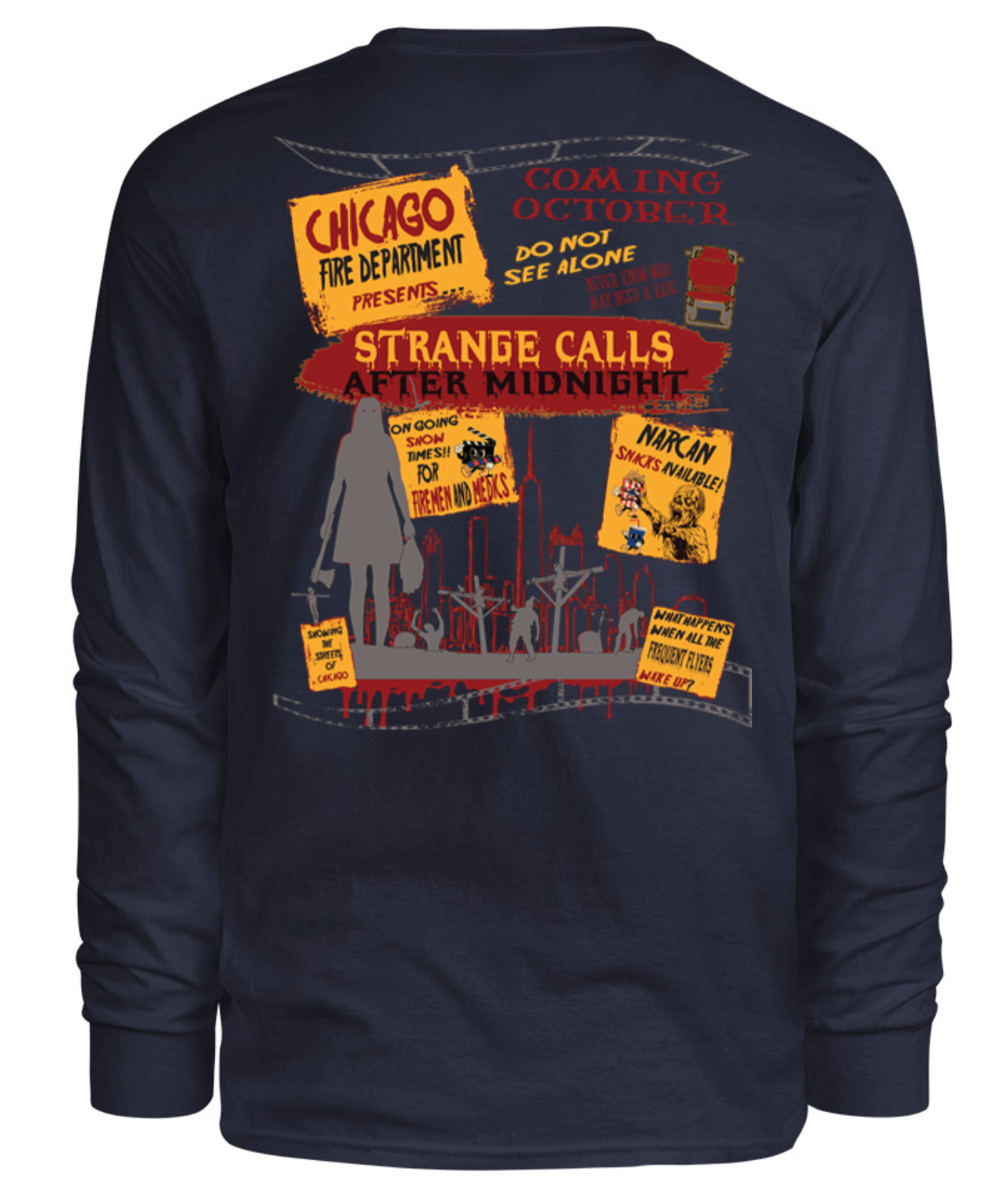 CFD Strange Calls After Midnight Long Sleeve