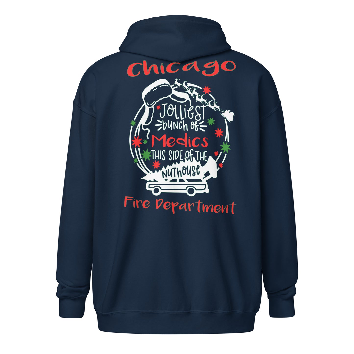 CFD Christmas Vacation Medic Zip Up