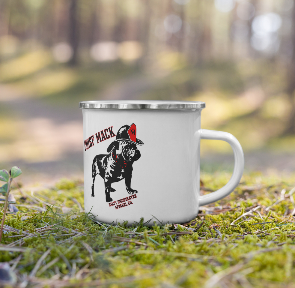 Chief Mack Enamel Mug