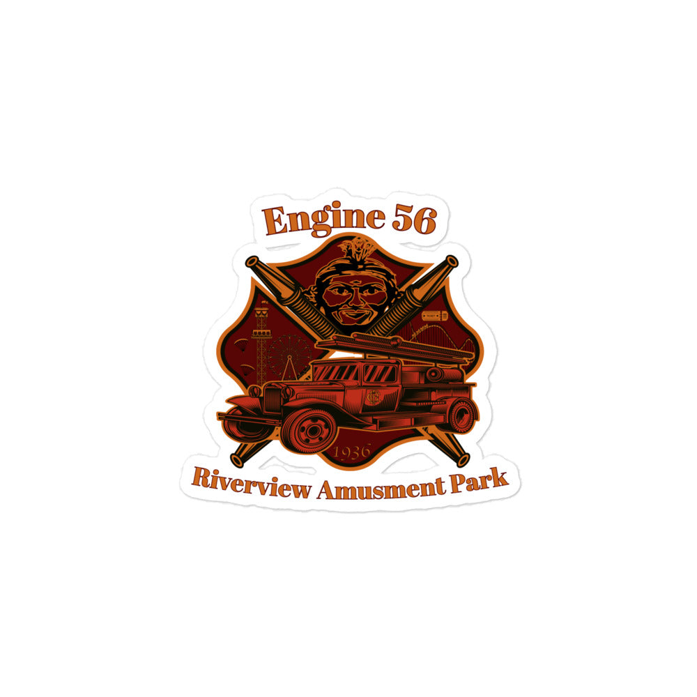 Engine 56 "Riverview Amusement Park" Decal