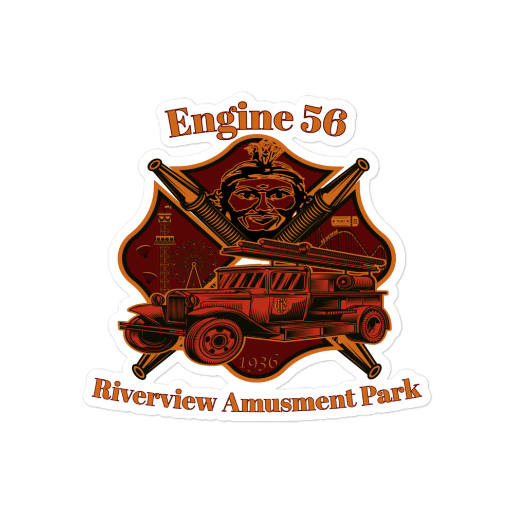 Engine 56 "Riverview Amusement Park" Decal